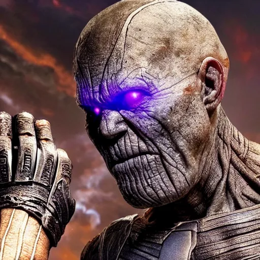 Image similar to photo of mummified thanos