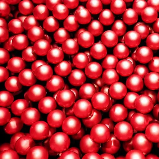 Prompt: red balls