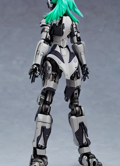 Image similar to Girl in mecha cyber Armor, portrait of the action figure of a girl,in the style of Kotobukiya CO.,LTD.