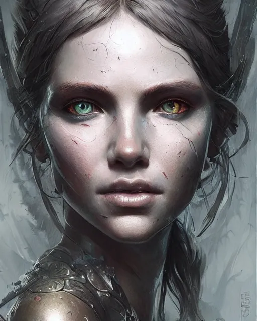 Prompt: galaghar, hyper realistic face, beautiful eyes, fantasy art, in the style of greg rutkowski, intricate, hyper detailed, smooth