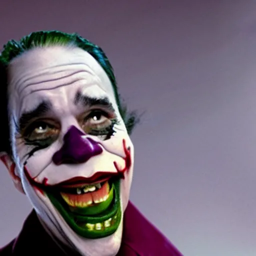 Prompt: gilbert gottfried as the joker