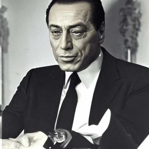 Prompt: Silvio Berlusconi by Frank Frazetta