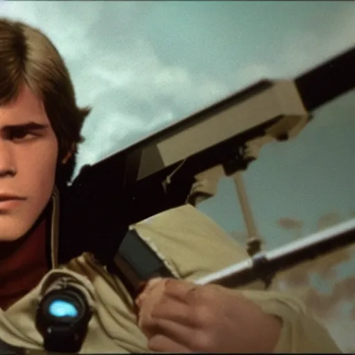 Image similar to a film still of teenage cain in star wars 1 9 7 7, realistic, photorealistic