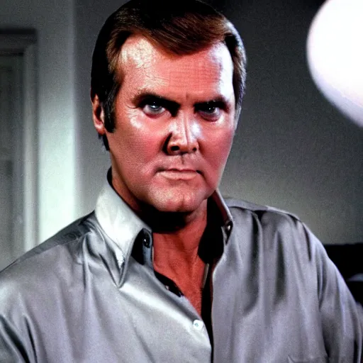 Prompt: lee majors as the six million dollar man, standing up, looking at the camera, photorealistic, 8 k