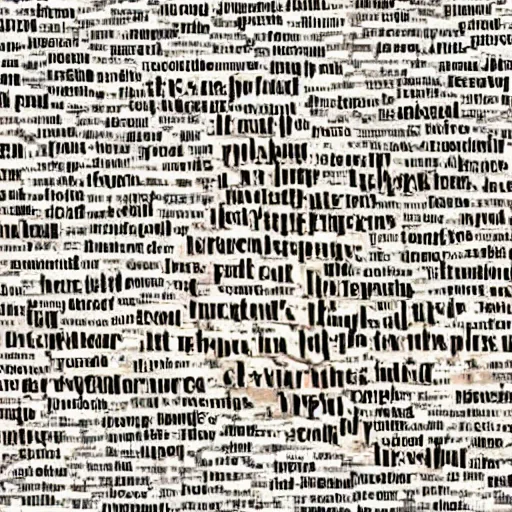 Image similar to words made of hair