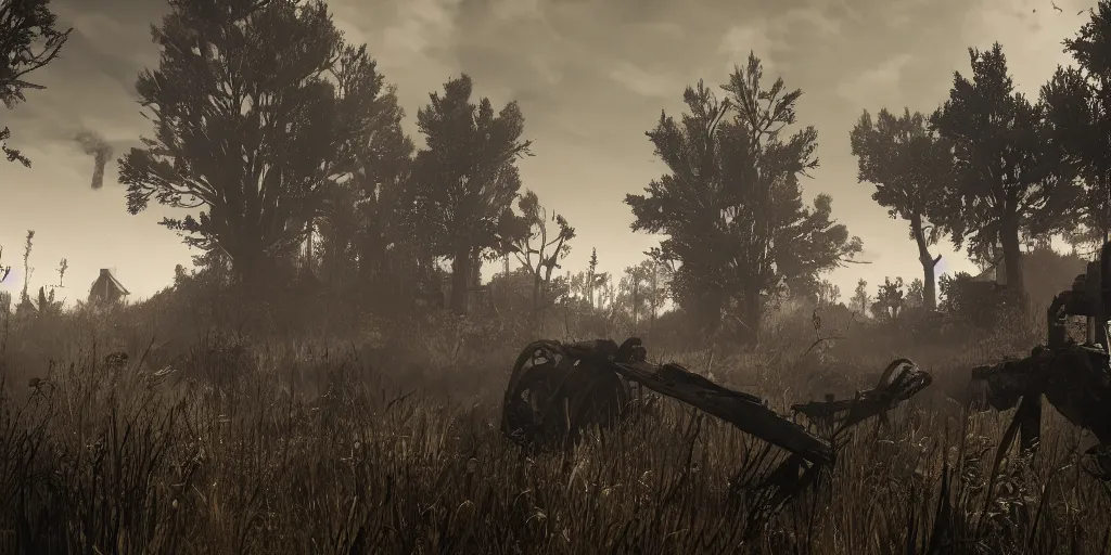 Image similar to hunt showdown landscape