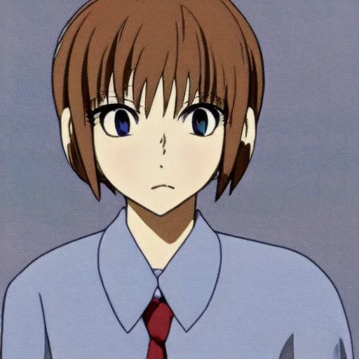 Image similar to portrait of arcueid brunestud from tsukihime, studio ghibli movie still