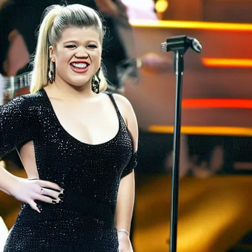 Prompt: Kelly Clarkson in 2004