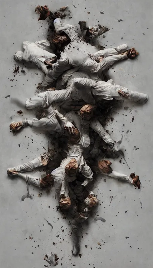 Prompt: The end of an organism, by Jeremy Geddes