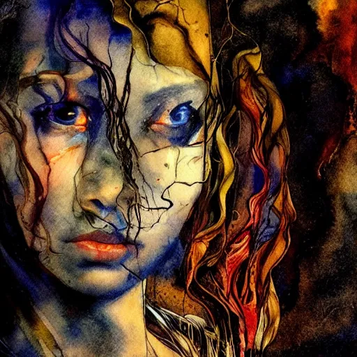 Image similar to the energy of dreams, 8 k resolution, beautiful, dark ambient, neoplasticism art, marvel comics dslr hdr, art by artemisia gentileschi, water color