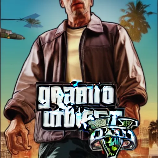 Image similar to GTA 5 poster style with gollum face