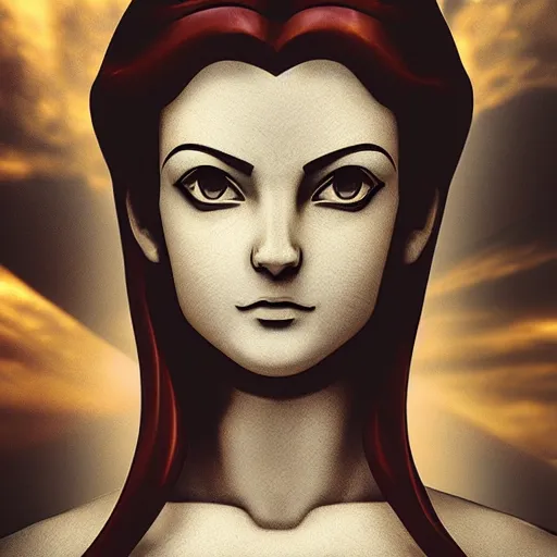 Image similar to eternal beautiful marble statue of beautiful lisa lisa JoJo's Bizarre Adventure, dynamic lighting, cinematic, establishing shot, extremely high detail, shining, photo realistic, cinematic lighting, intricate line drawings, 8k resolution