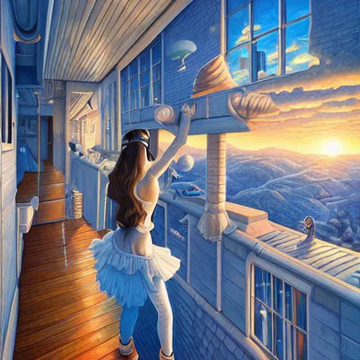 Prompt: a beautiful painting representative of the art style of wlop and artgerm and rob gonsalves