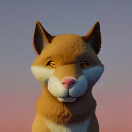 Image similar to world's most beautiful furry, in the style of killian eng kawase hasui, 3 d render, artstation trending, 8 k, octane render, photorealistic, volumetric lighting caustics, surreal