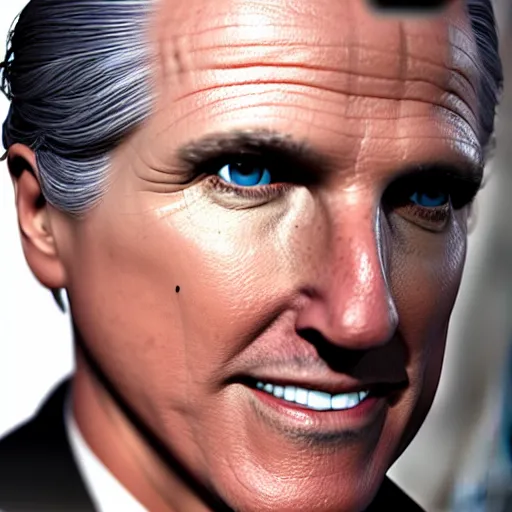 Image similar to Gavin Newsom's face as a dartboard, 3d render, digital art, artstation, hyper realistic, 8k