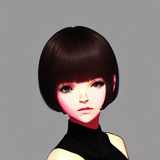 Image similar to ilya kuvshinov