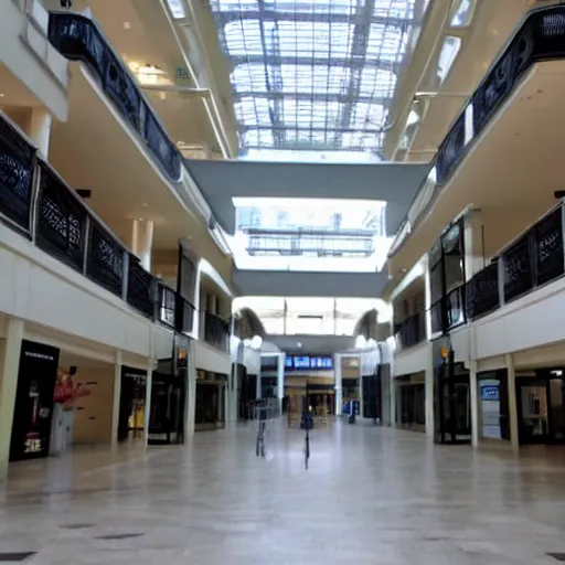 Image similar to an empty mall, craigslist photo