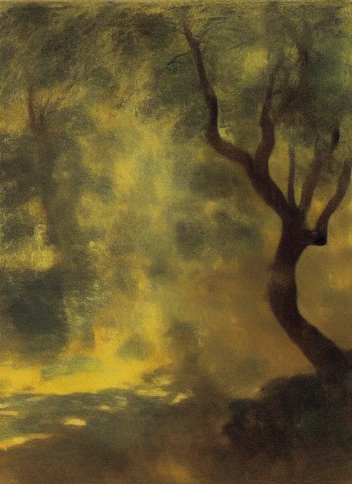 Image similar to a landscape painting so beautiful and universally loved it creates peace on earth by claude monet, by johannes vermeer, by velazquez, by cezanne, by gaston bussiere, masterpiece