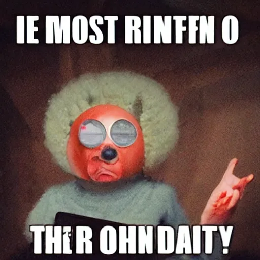 Image similar to the most random thing ever.