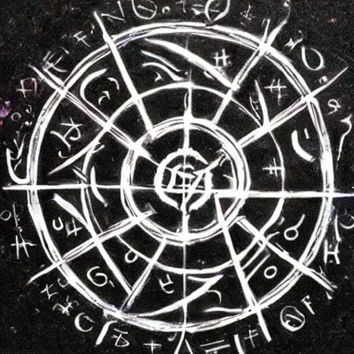 Image similar to sigil demon summoning