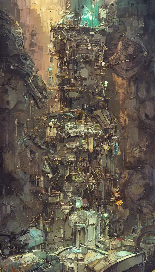 Prompt: psytrance artwork, by ian mcque