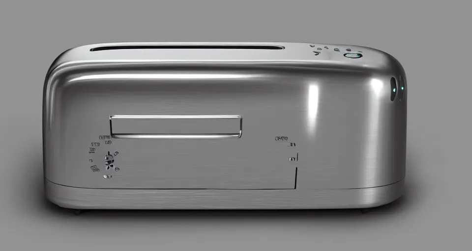 Prompt: a toaster from the future