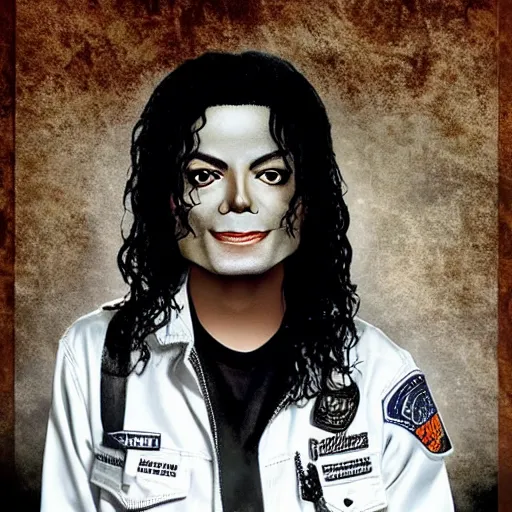 Image similar to Michael Jackson in sons of anarchy 4K quality super realistic