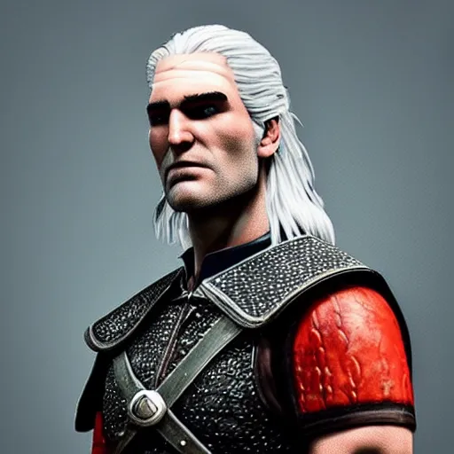 Image similar to geralt of rivia dragonfruit