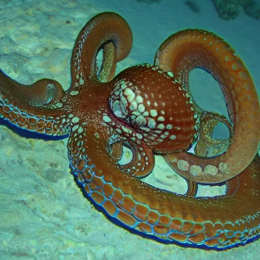 Prompt: mobius strip octopus