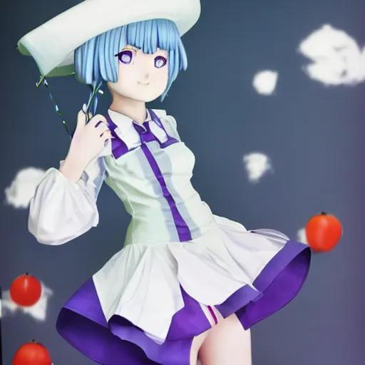 Prompt: Youmu Konpaku Myon Touhou