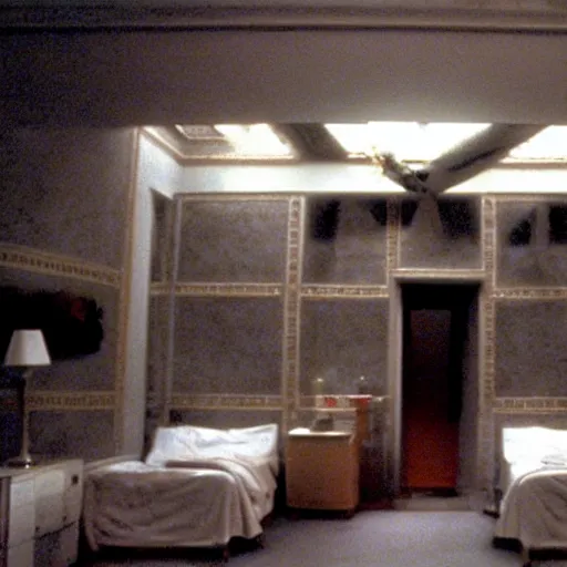 Image similar to still of roman house in los angeles, in american psycho ( 1 9 9 9 )