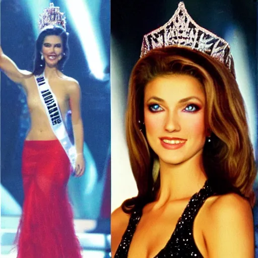 Prompt: Miss Universe 1998 from Lithuania