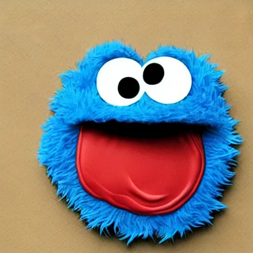 Prompt: Cookie Monster as a CEO of a company