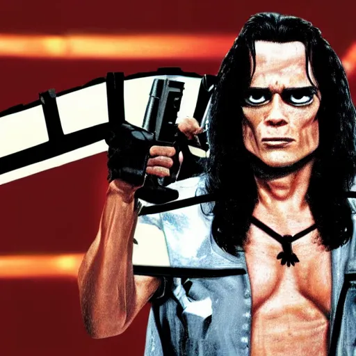 Image similar to tommy wiseau as the terminator