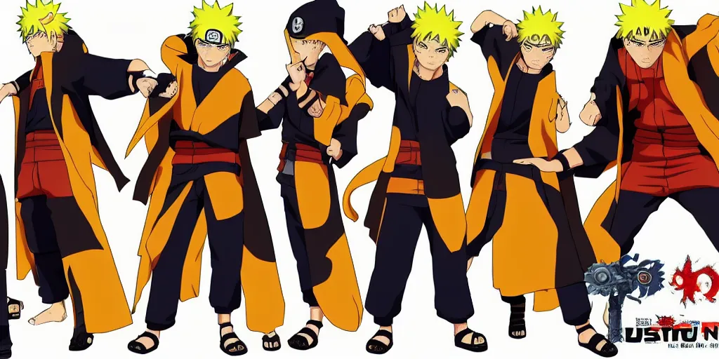 Naruto Uzumaki - From Naruto Shippuden (Upscaled) by HellHound2k3