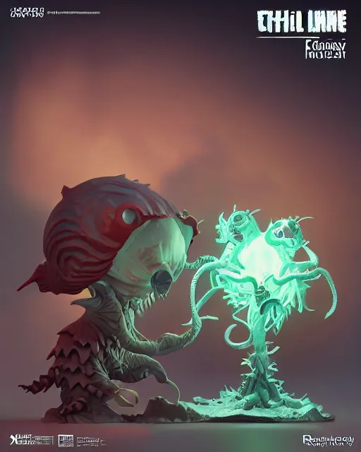 Prompt: Highly detailed Funko pop of cthulu, unreal engine, fantasy art by Greg Rutkowski, Loish, Rhads, Makoto Shinkai and Lois van baarle, ilya kuvshinov, rossdraws global illumination, radiant light, detailed and intricate environment