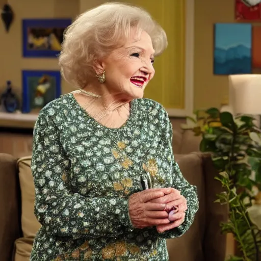 Image similar to betty white in golden girs ( tv )