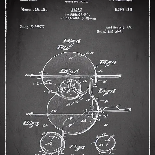 Image similar to patent for a strange new invention