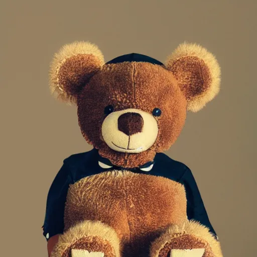 Image similar to two headed teddy bear, logo