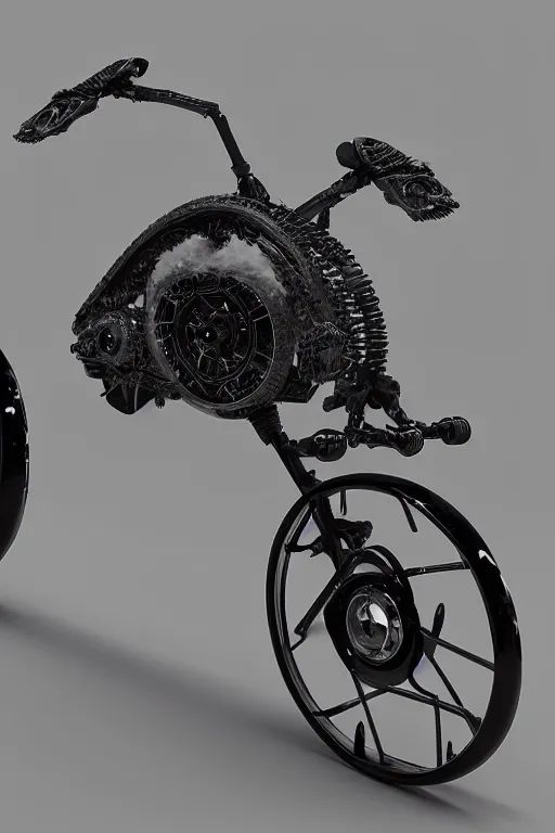Image similar to futuristic bike design powered by magnetic and gravitational forces by mercedes - benz, ultra realistic, concept art, intricate details, eerie, highly detailed, photorealistic, 8 k, unreal engine