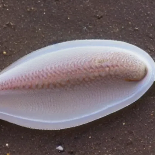 Prompt: an elongated mollusk which has the face of elon musk