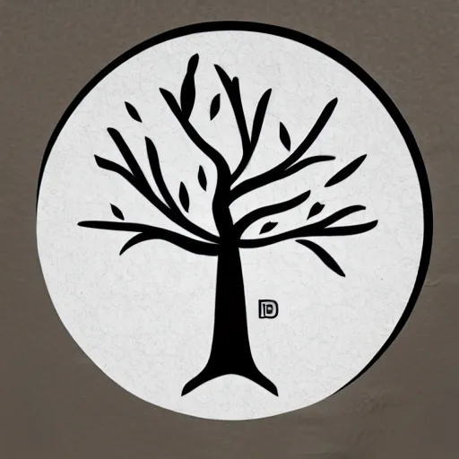 Image similar to a logo of a tree