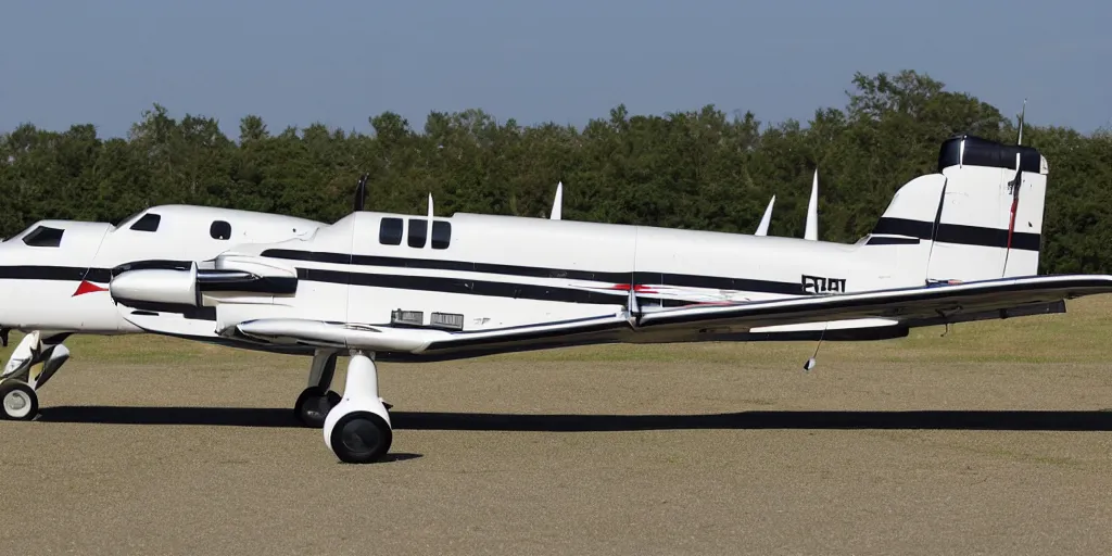 Image similar to beechcraft 1 8,