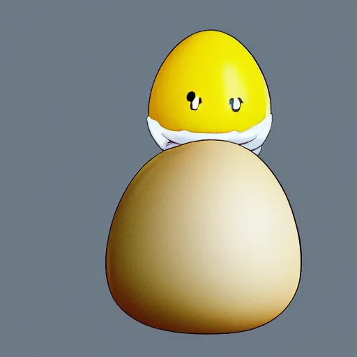 Image similar to adorable egg critter trending on pixiv
