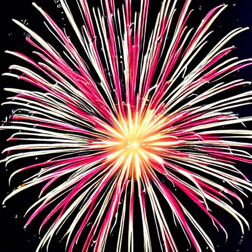 Image similar to glittering firework blossom