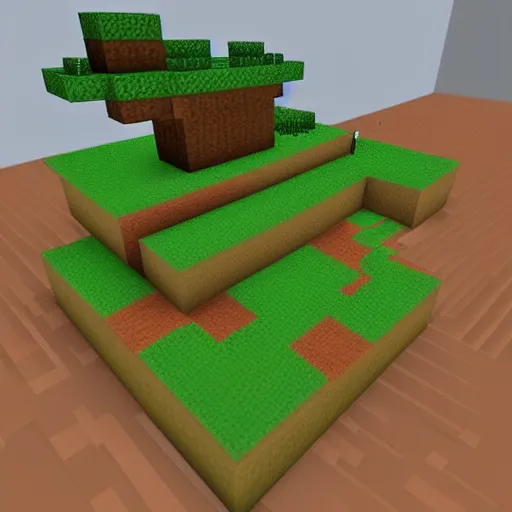 Image similar to a three dimensional model of a minecraft kangaroo mob