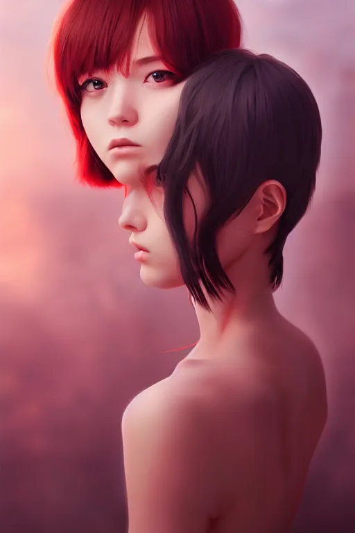 Prompt: human have to choice, do or die, uhd, best art 2 0 1 0, digital painting, arstation, 1 0 8 0 p, ultra realistic detail, jacqueline e, tafy, bo feng, kuvshinov ilya, love hate love