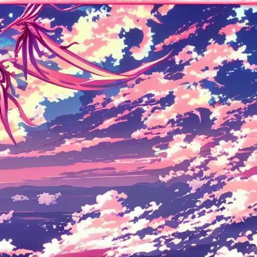 Prompt: anime surudenise anime japan aesthetic wallpaper