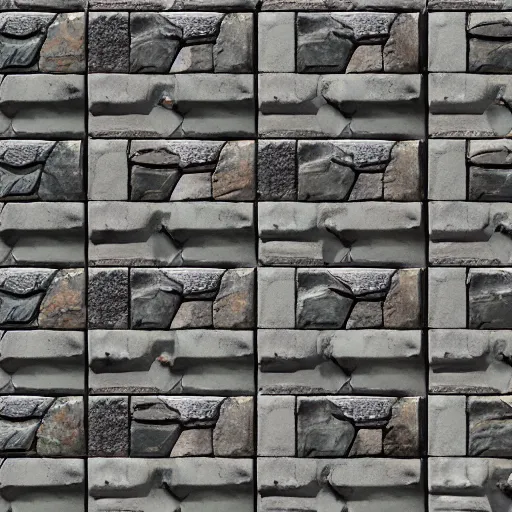 Image similar to stone tile cladding stylized texture, in the style of blizzard entertainment and world of warcraft by michael vicente, 3 dex, dylan salvalaio, unreal engine, 8 k