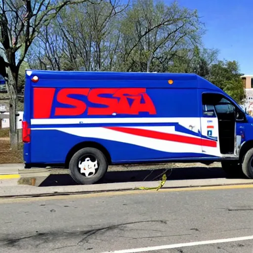 Image similar to usps van loaded with drugs, seized by the cops